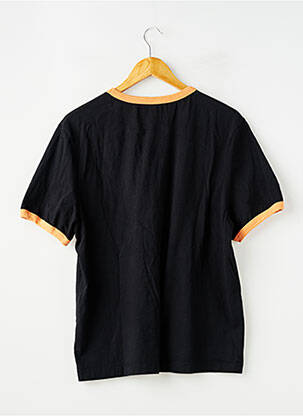Tricou serigrafie mâneci scurte negru EMESTUDIOS femeie