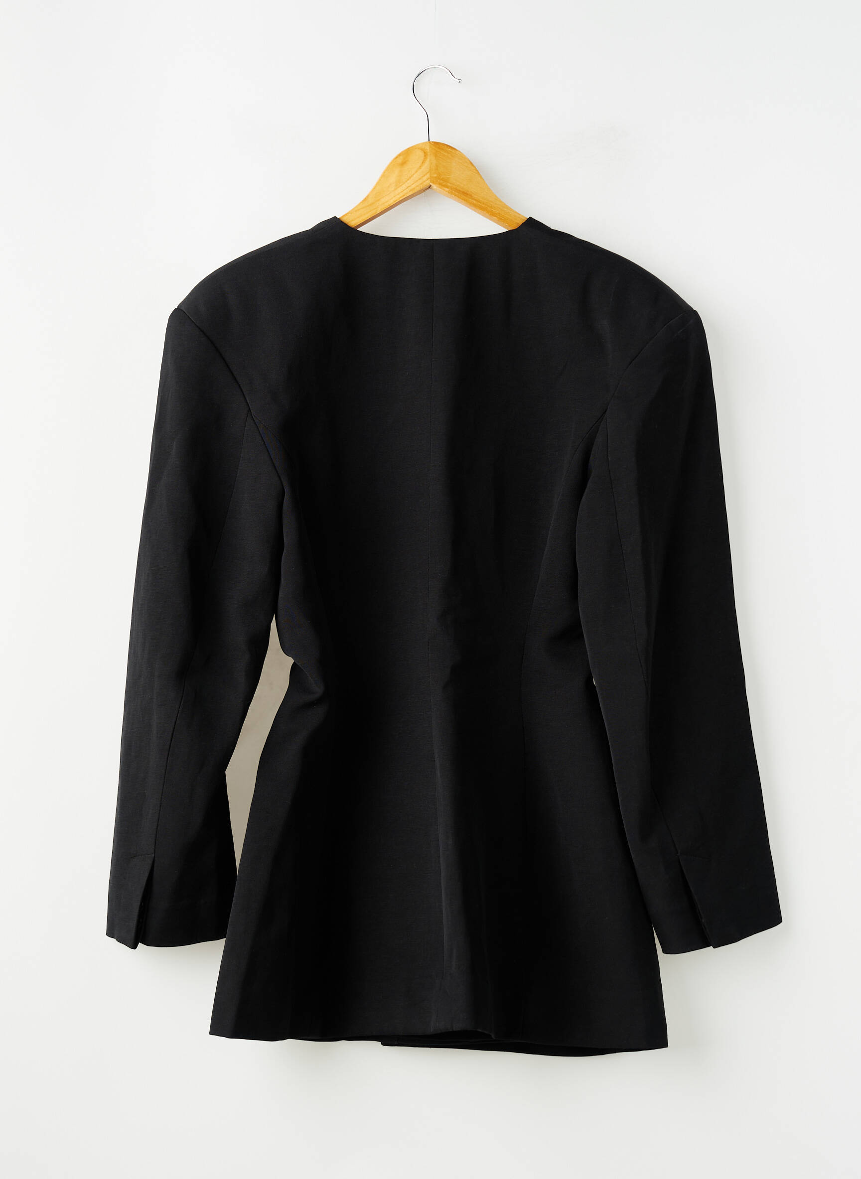 Sacou buzunare negru WEEKDAY femeie