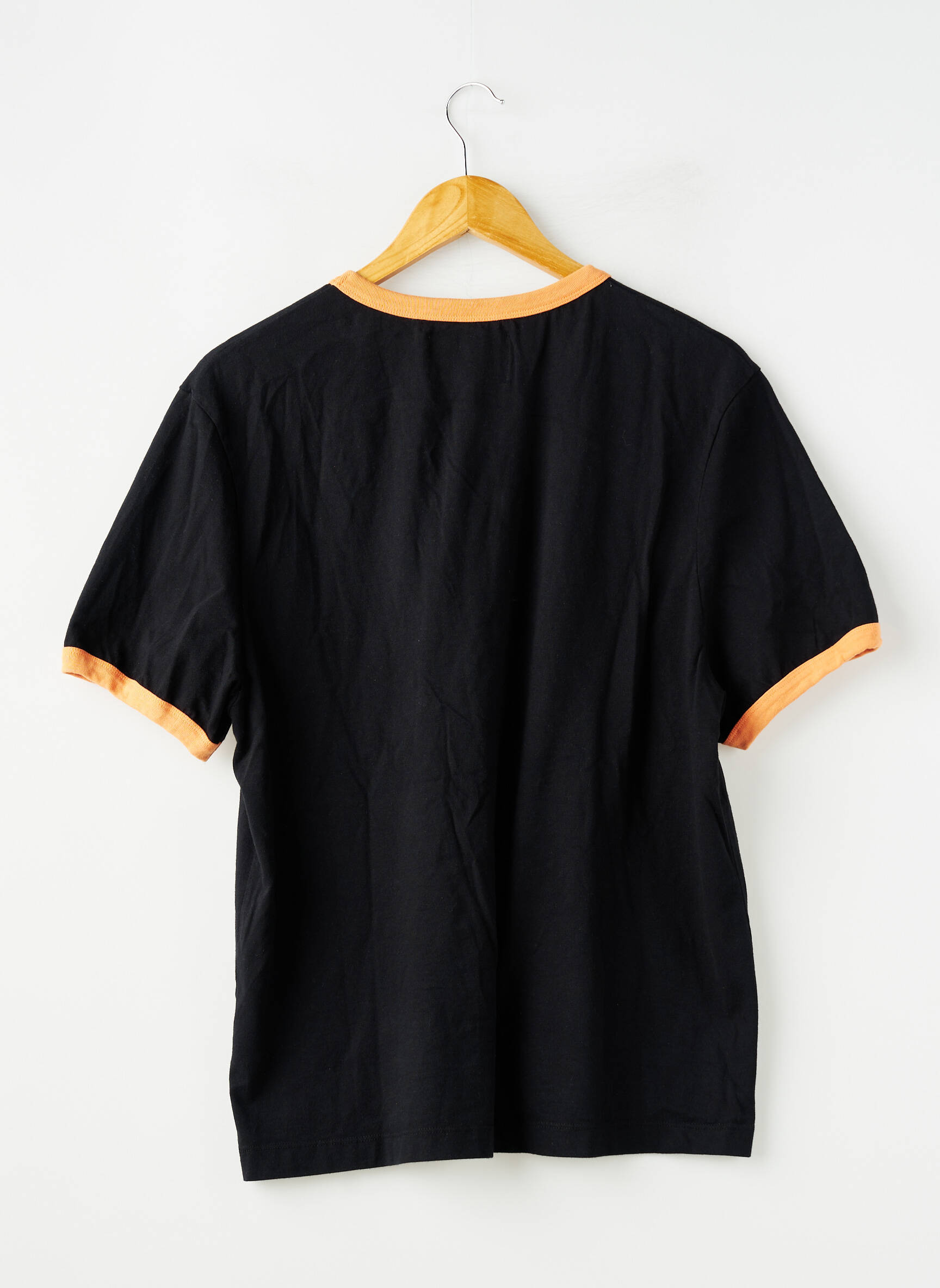 Tricou serigrafie mâneci scurte negru EMESTUDIOS femeie