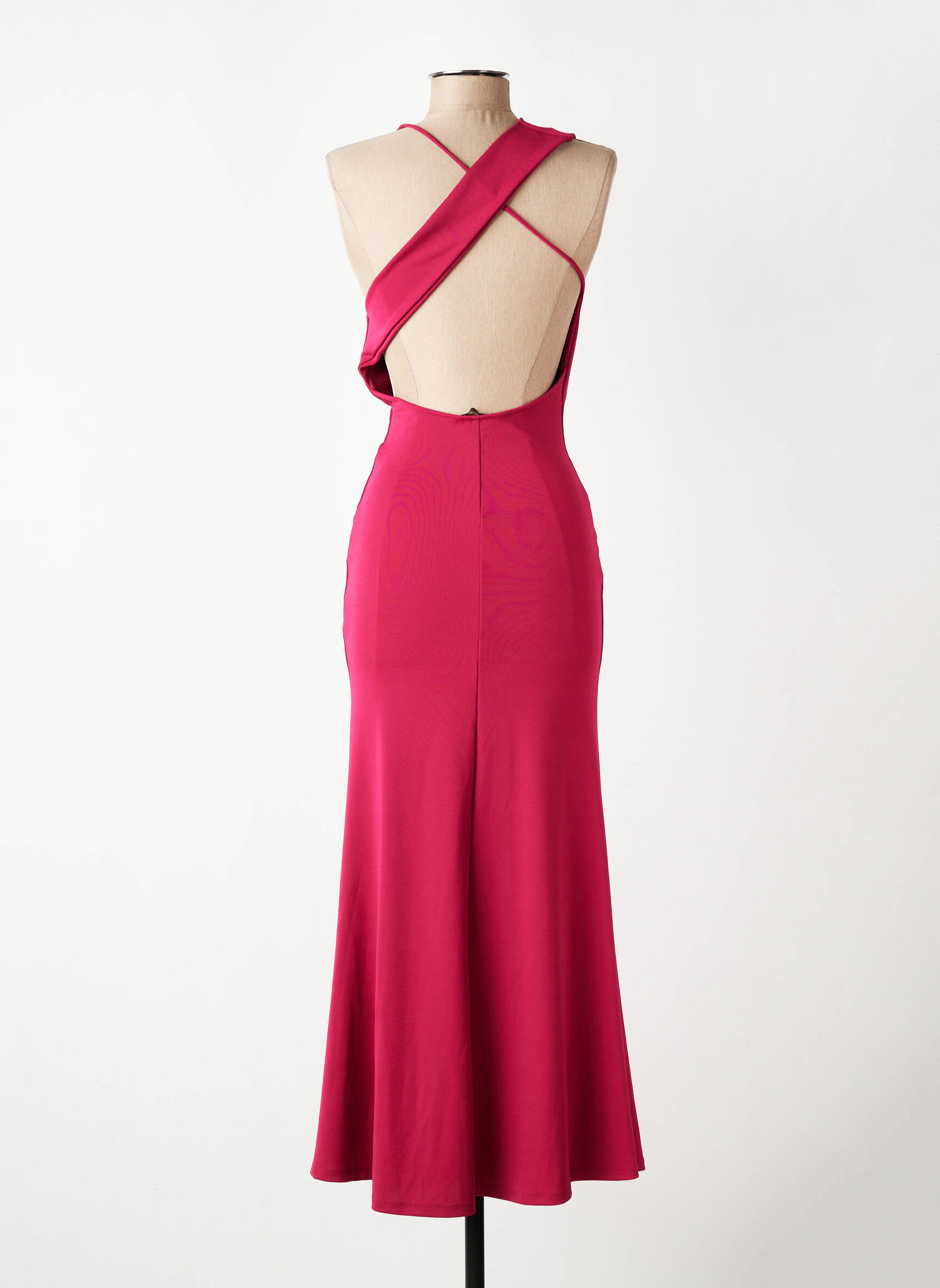 Rochie lungă fără mâneci fără mâneci roșu ZARA femeie