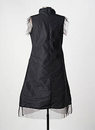 Rochie midi mâneci scurte mâneci scurte negru KOZAN femeie