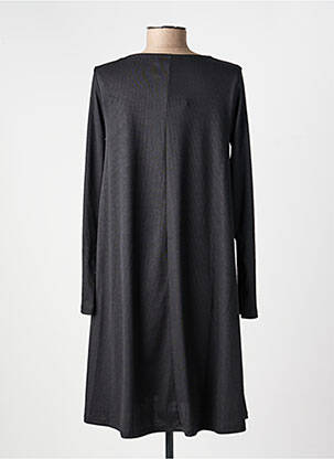Rochie midi mâneci lungi mâneci lungi negru KOZAN femeie