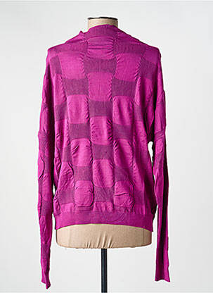 Pulover elasticitate mâneci lungi violet KOZAN femeie