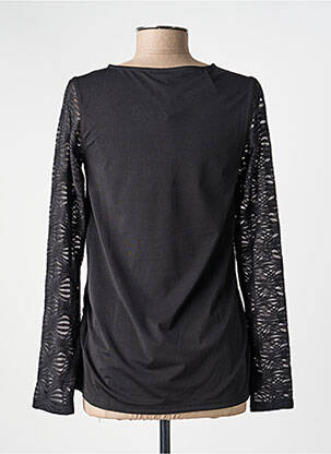 Tricou mâneci lungi mâneci lungi negru KOZAN femeie