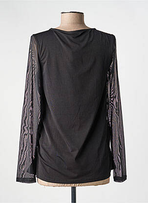 Tricou mâneci lungi mâneci lungi negru KOZAN femeie