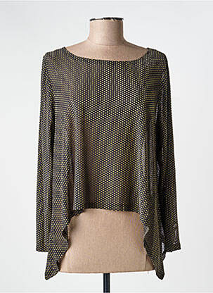 Tricou mâneci lungi mâneci lungi negru KOZAN femeie