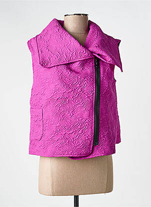 Jachete casual croială dreaptă violet KOZAN femeie