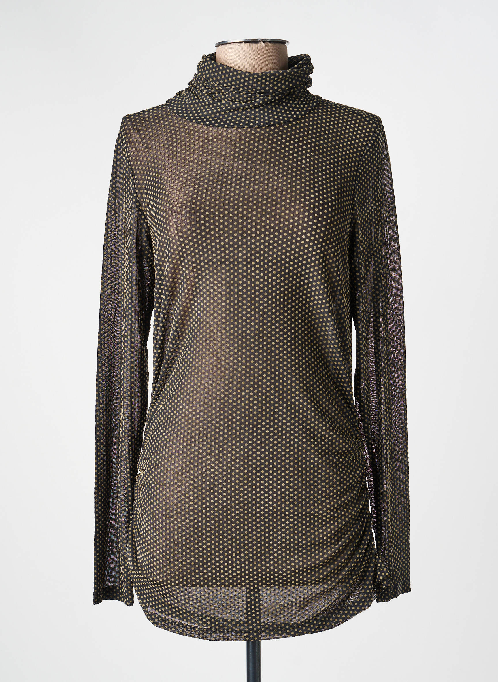 Tricou mâneci lungi mâneci lungi negru KOZAN femeie