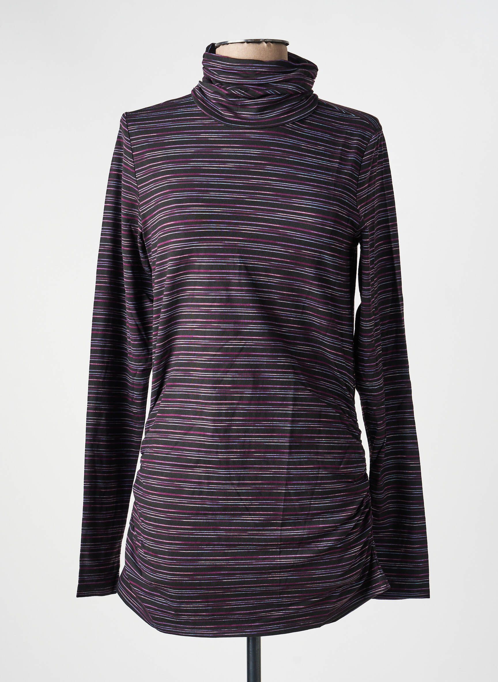 Tricou mâneci lungi mâneci lungi negru KOZAN femeie