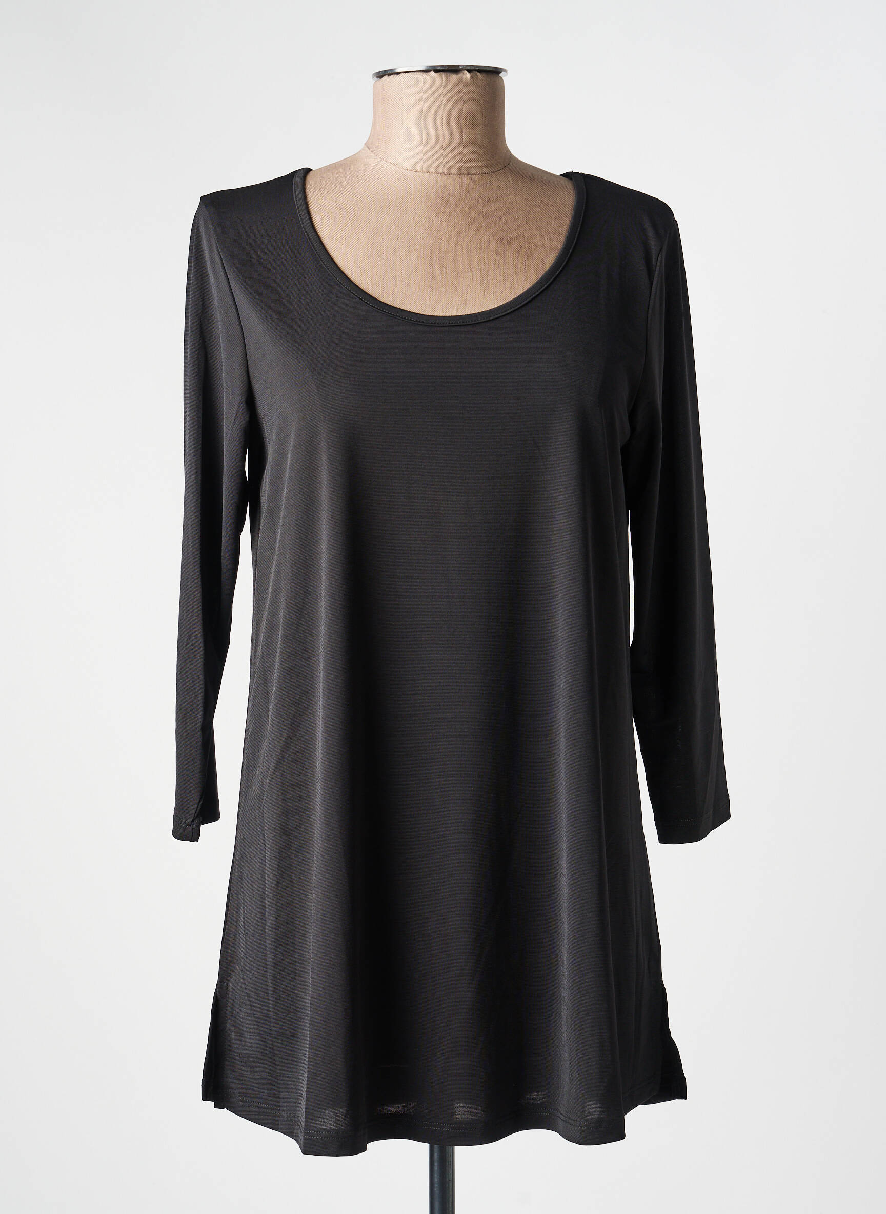 Tricou mâneci lungi mâneci lungi negru KOZAN femeie
