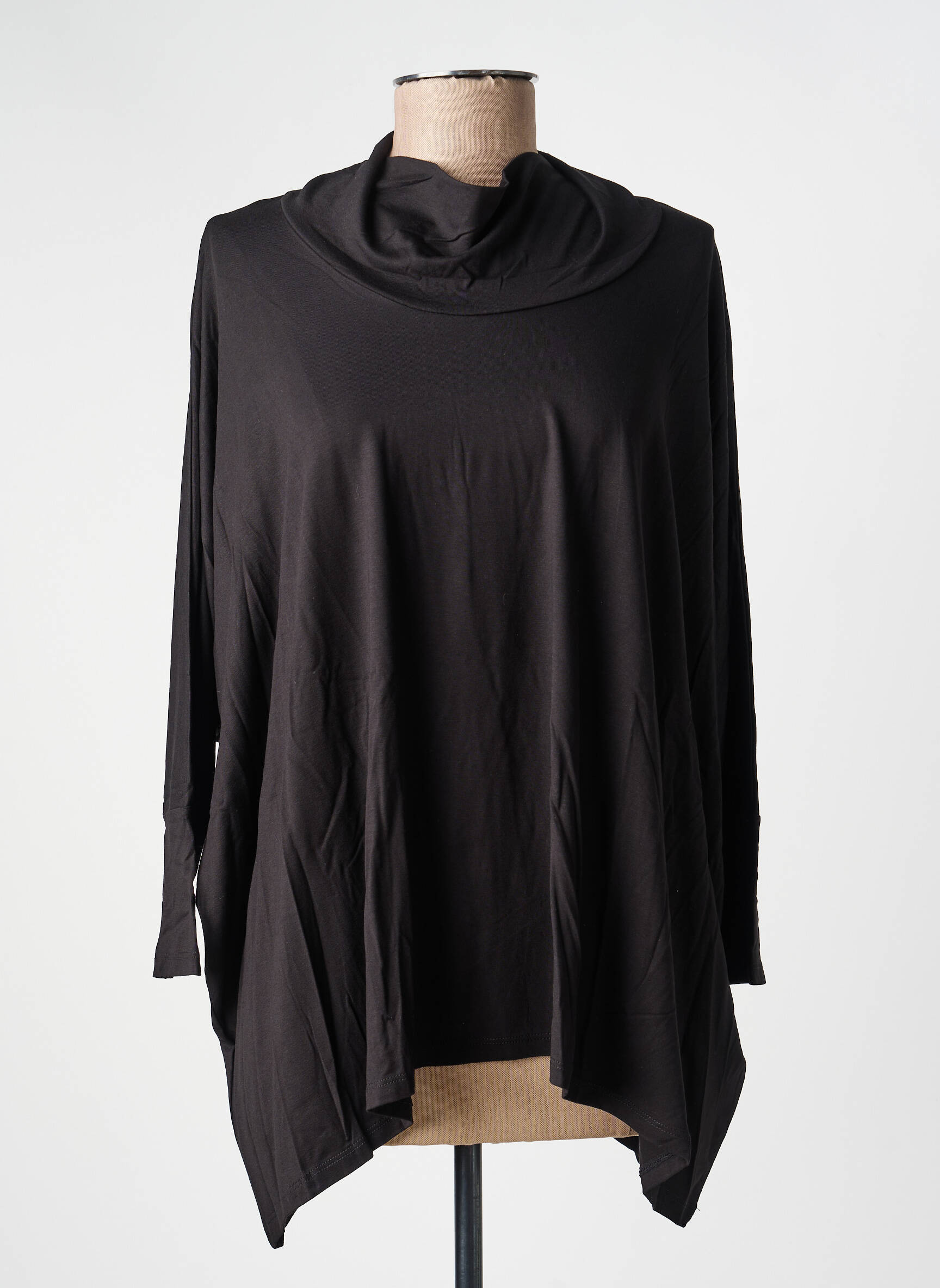 Tricou mâneci lungi mâneci lungi negru KOZAN femeie