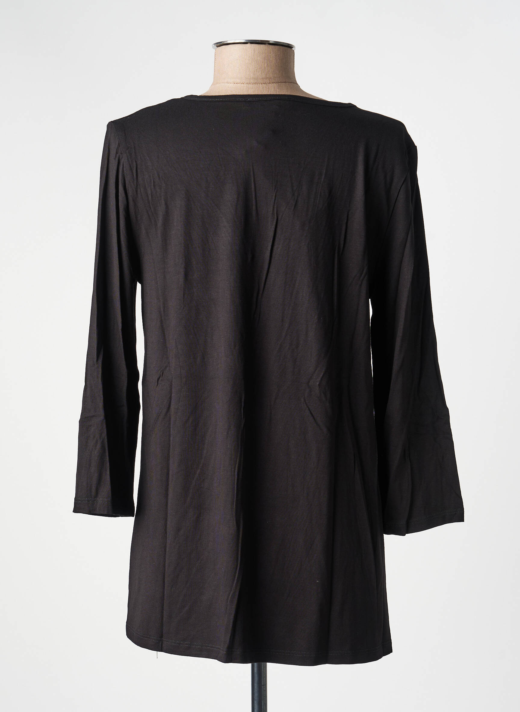 Tricou mâneci lungi mâneci lungi negru KOZAN femeie