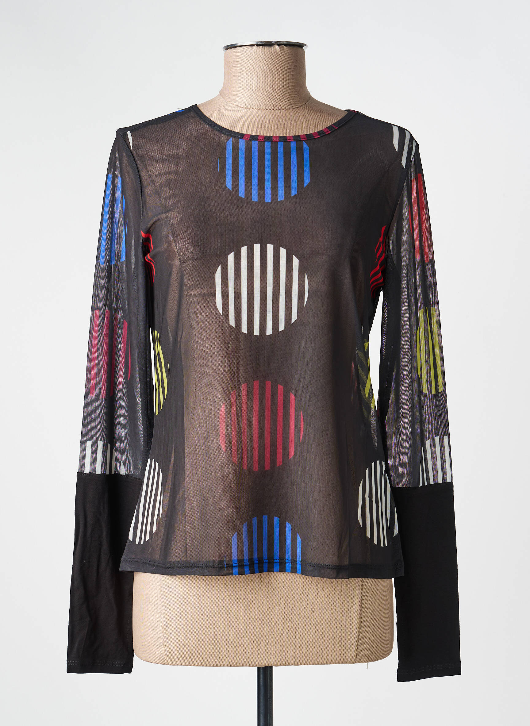 Tricou mâneci lungi mâneci lungi negru KOZAN femeie