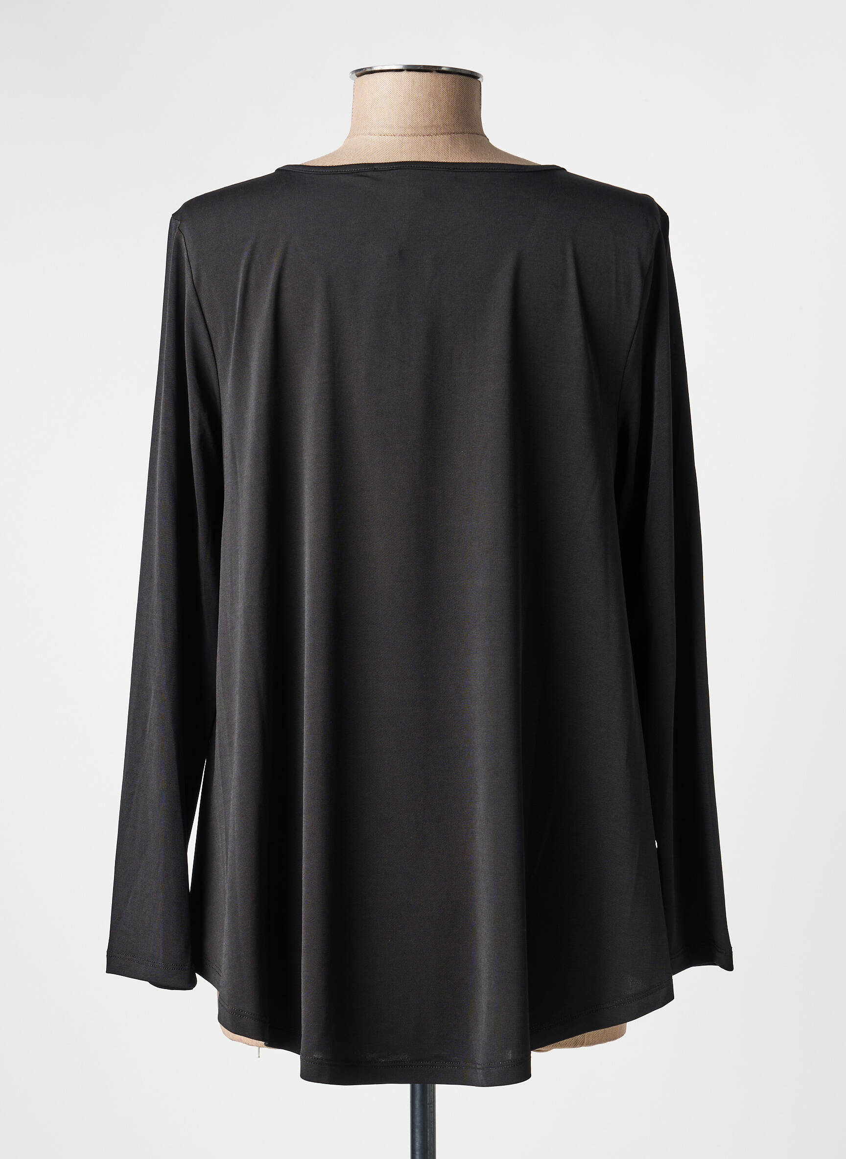 Tricou mâneci lungi mâneci lungi negru KOZAN femeie