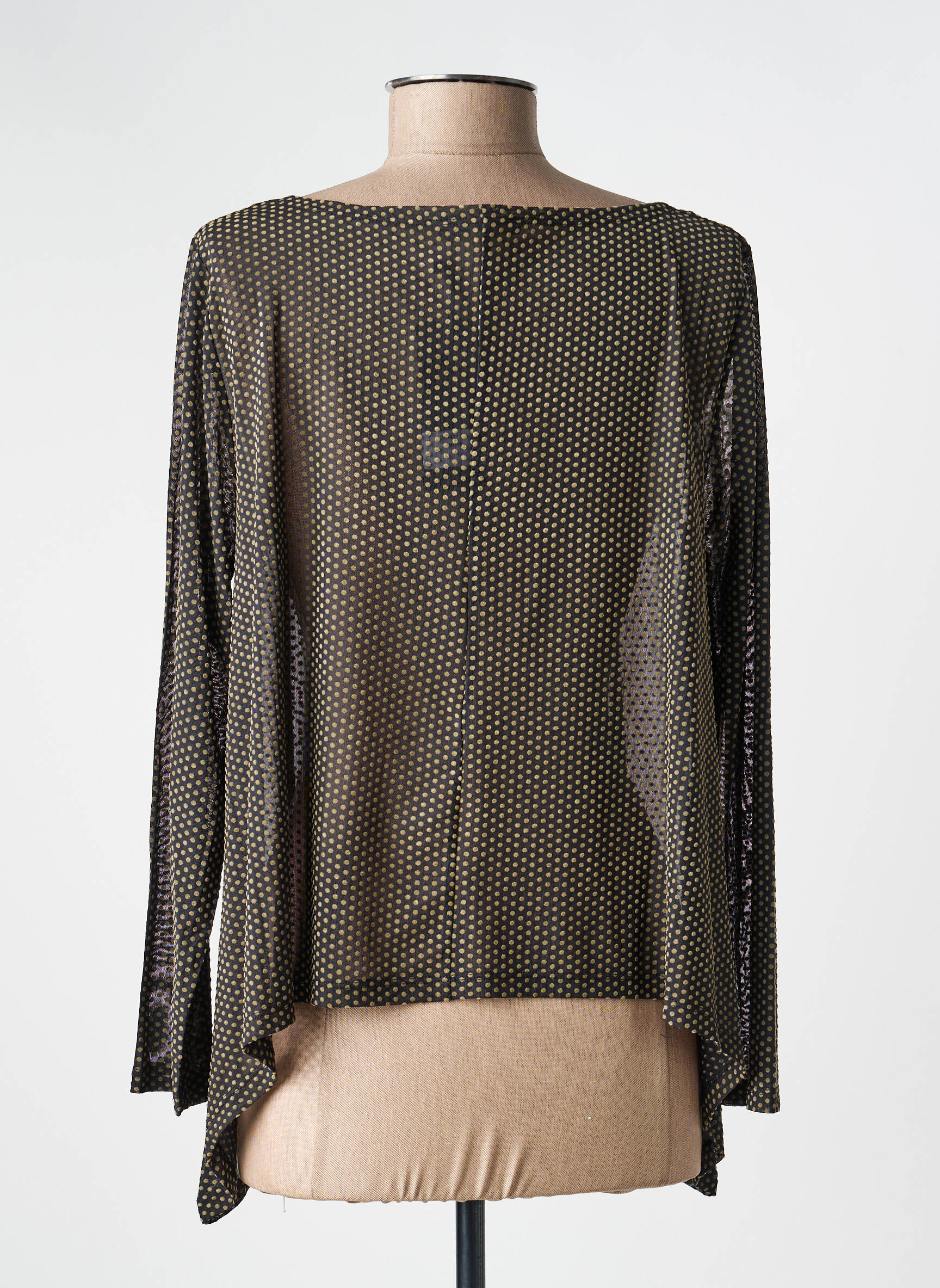 Tricou mâneci lungi mâneci lungi negru KOZAN femeie