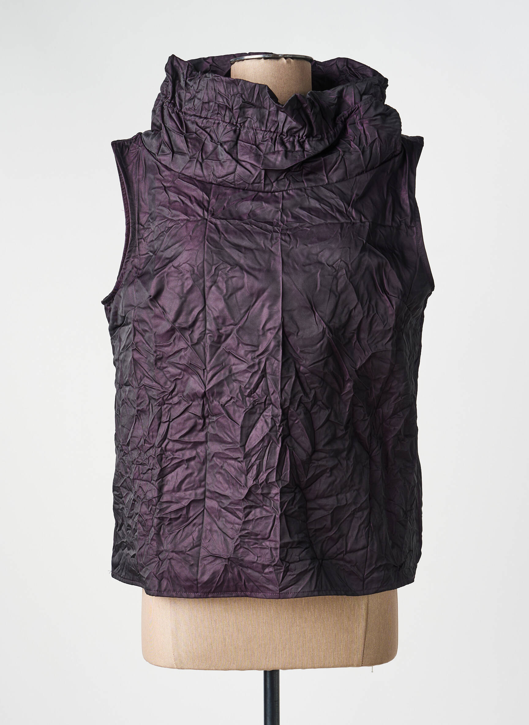 Top elasticitate fără mâneci violet KOZAN femeie