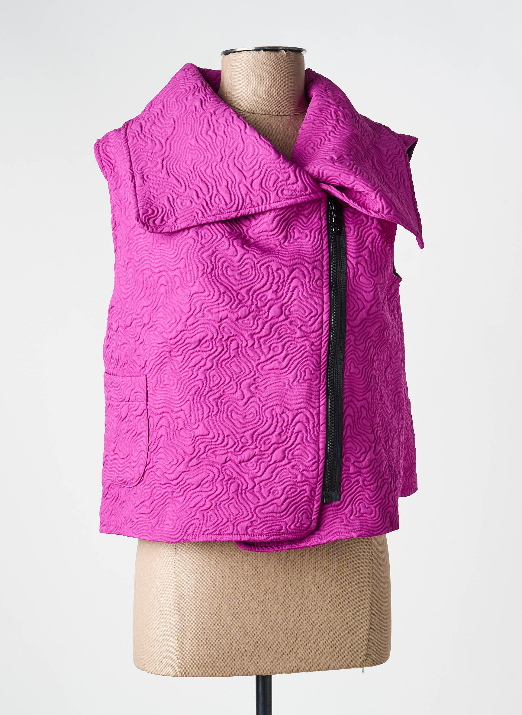 Jachete casual croială dreaptă violet KOZAN femeie