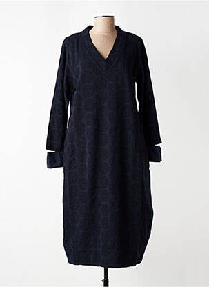 Rochie midi mâneci lungi mâneci lungi albastru GERSHON BRAM femeie