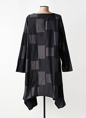 Tunică mâneci lungi guler rotund negru URBAN BY ALEMBIKA femeie