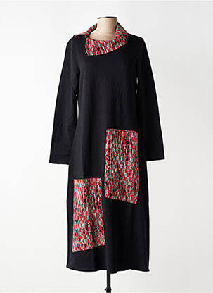 Rochie midi mâneci lungi mâneci lungi roșu KOZAN femeie