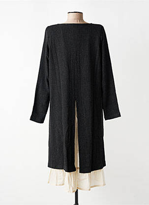 Rochie midi mâneci 3/4 mâneci 3/4 negru GERSHON BRAM femeie