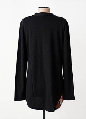 Top mâneci lungi mâneci lungi negru ALEMBIKA femeie