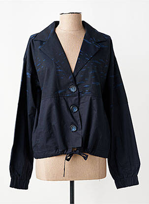 Jachete casual guler tip costum albastru GERSHON BRAM femeie