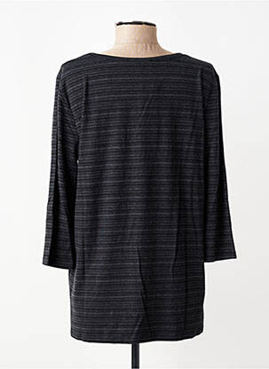 Tricou mâneci 3/4 mâneci 3/4 gri KOZAN femeie