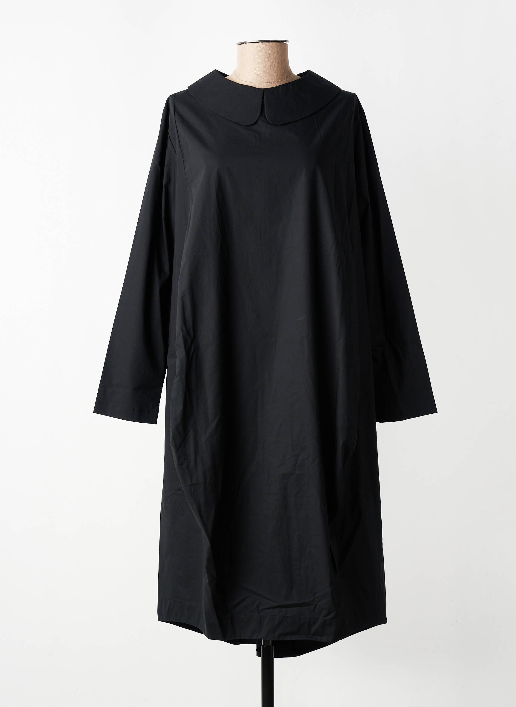 Rochie midi mâneci lungi mâneci lungi negru GERSHON BRAM femeie