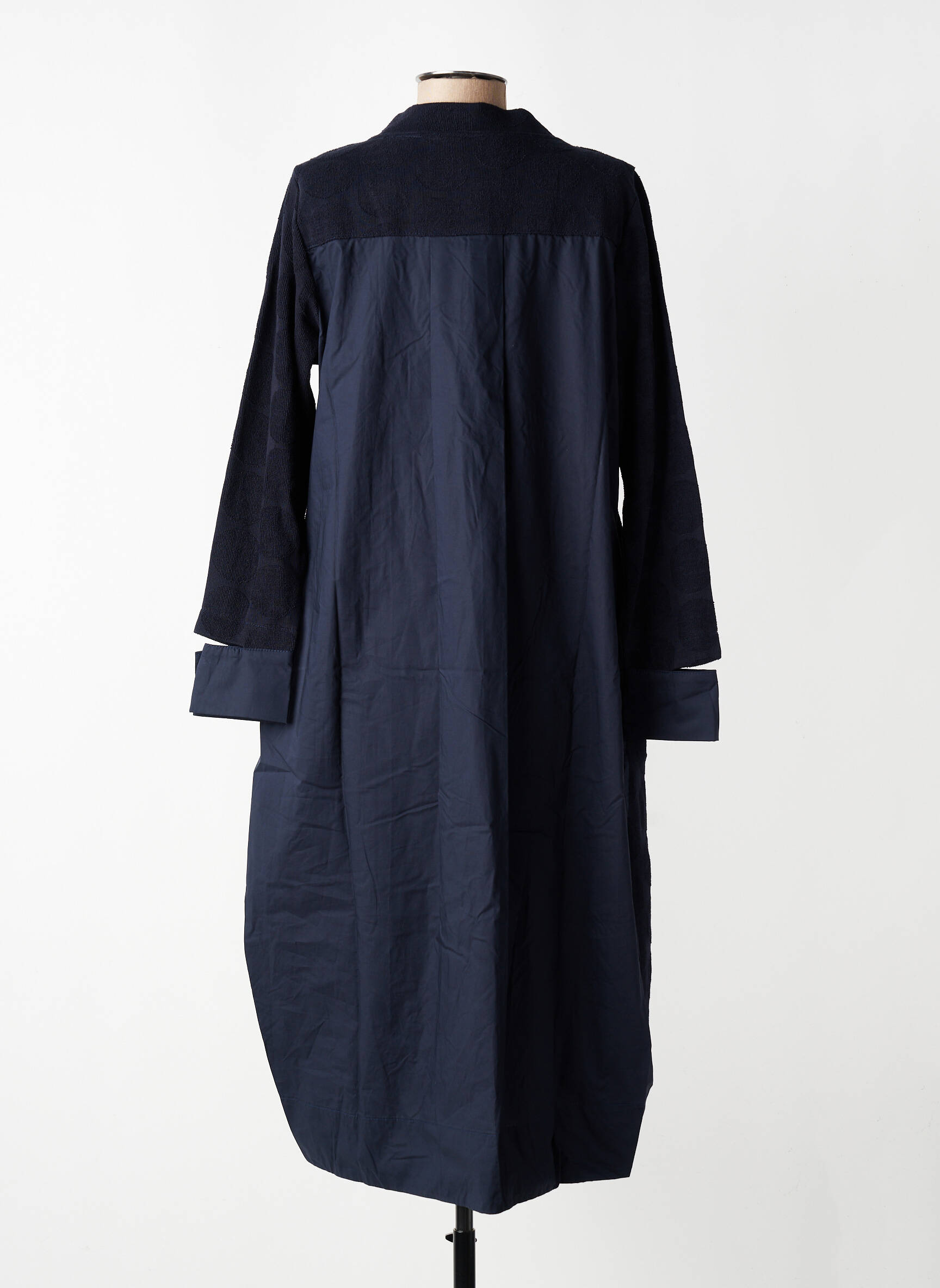 Rochie midi mâneci lungi mâneci lungi albastru GERSHON BRAM femeie