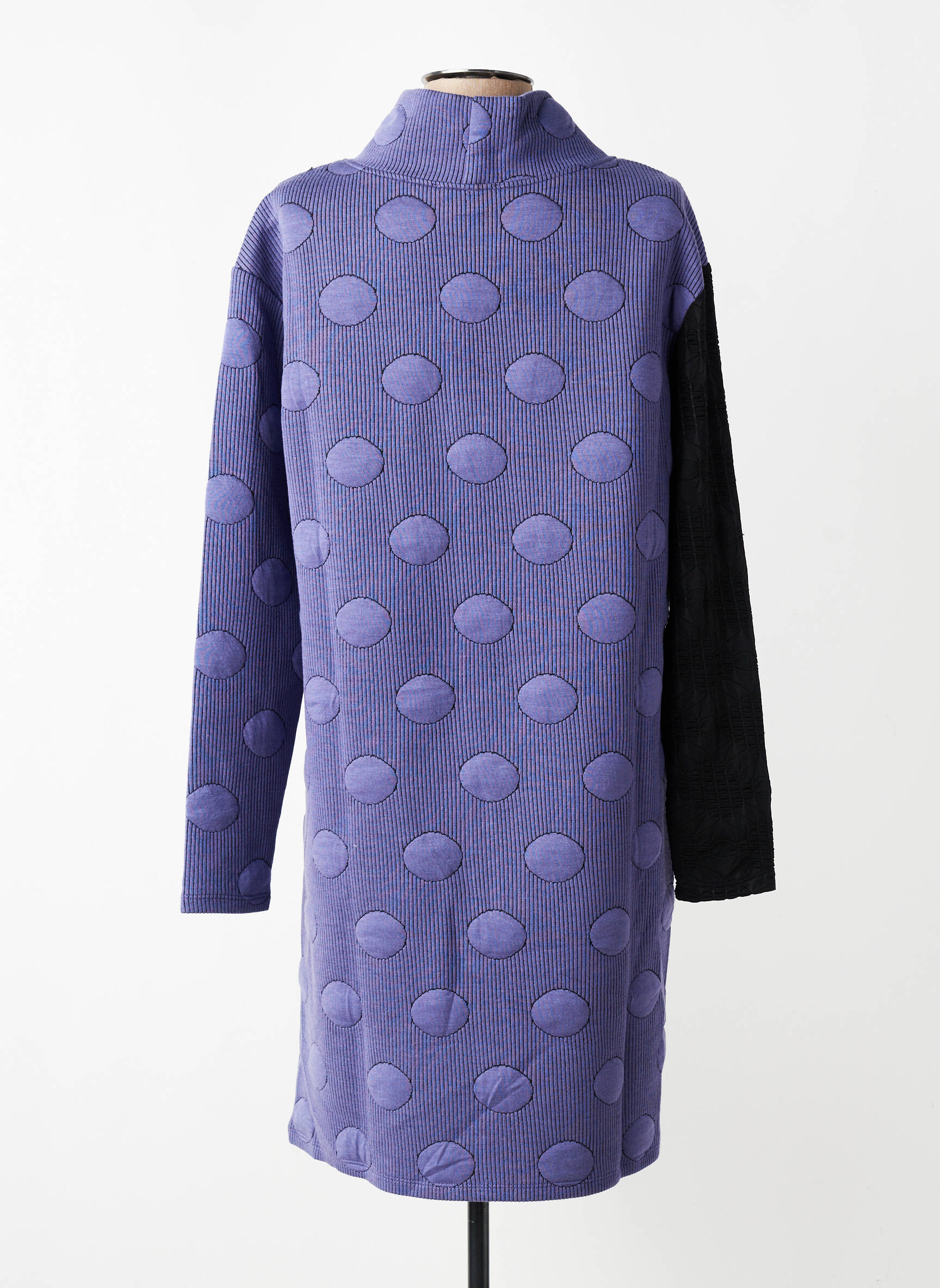 Rochie scurtă mâneci lungi mâneci lungi violet KOZAN femeie