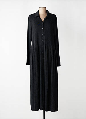 Rochie lungă mâneci lungi mâneci lungi gri URBAN BY ALEMBIKA femeie