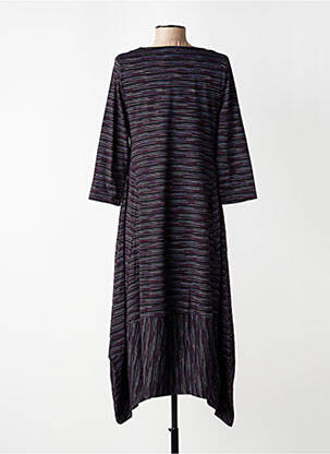 Rochie midi mâneci 3/4 mâneci 3/4 violet KOZAN femeie