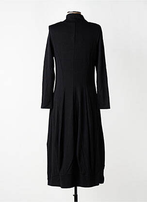 Rochie midi mâneci lungi mâneci lungi negru ALEMBIKA femeie
