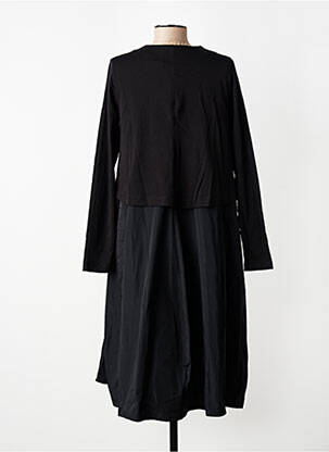 Rochie midi mâneci lungi mâneci lungi negru URBAN BY ALEMBIKA femeie