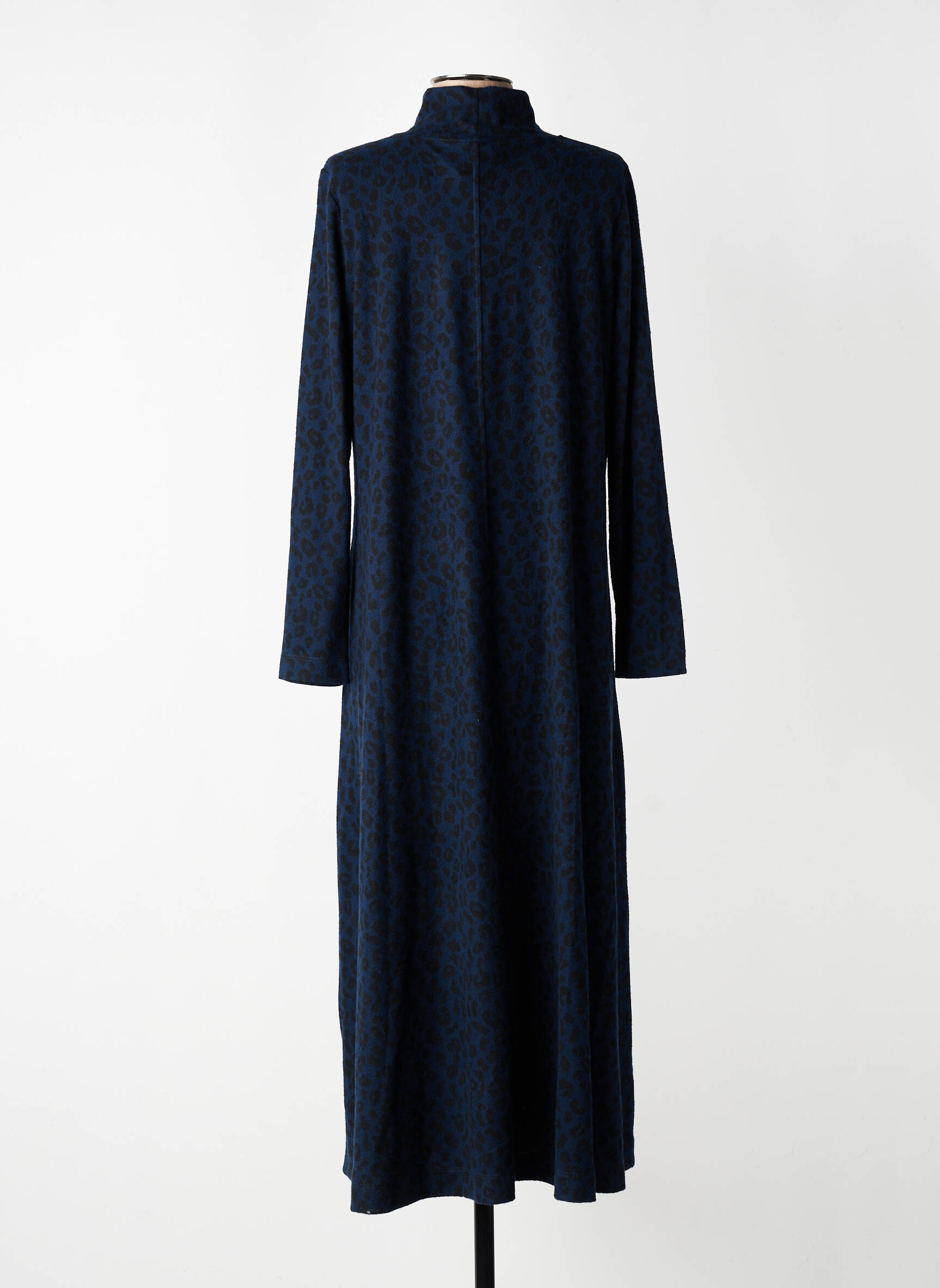 Rochie lungă mâneci lungi mâneci lungi albastru ALEMBIKA femeie