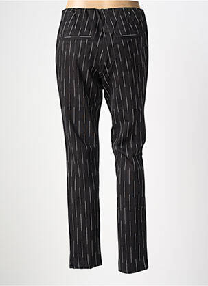 Pantalon slim talie elastică mărime normală negru ALEMBIKA femeie