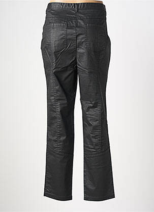Pantalon slim țesătură acoperită mărime normală negru VETONO femeie