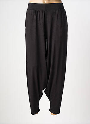 Pantalon 7/8 elasticitate mărime normală negru KOZAN femeie