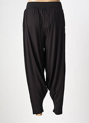 Pantalon 7/8 elasticitate mărime normală negru KOZAN femeie