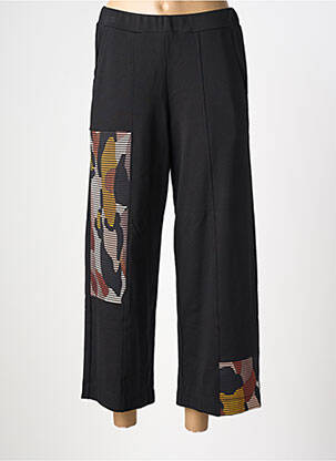 Pantalon 7/8 elasticitate mărime normală negru ALEMBIKA femeie
