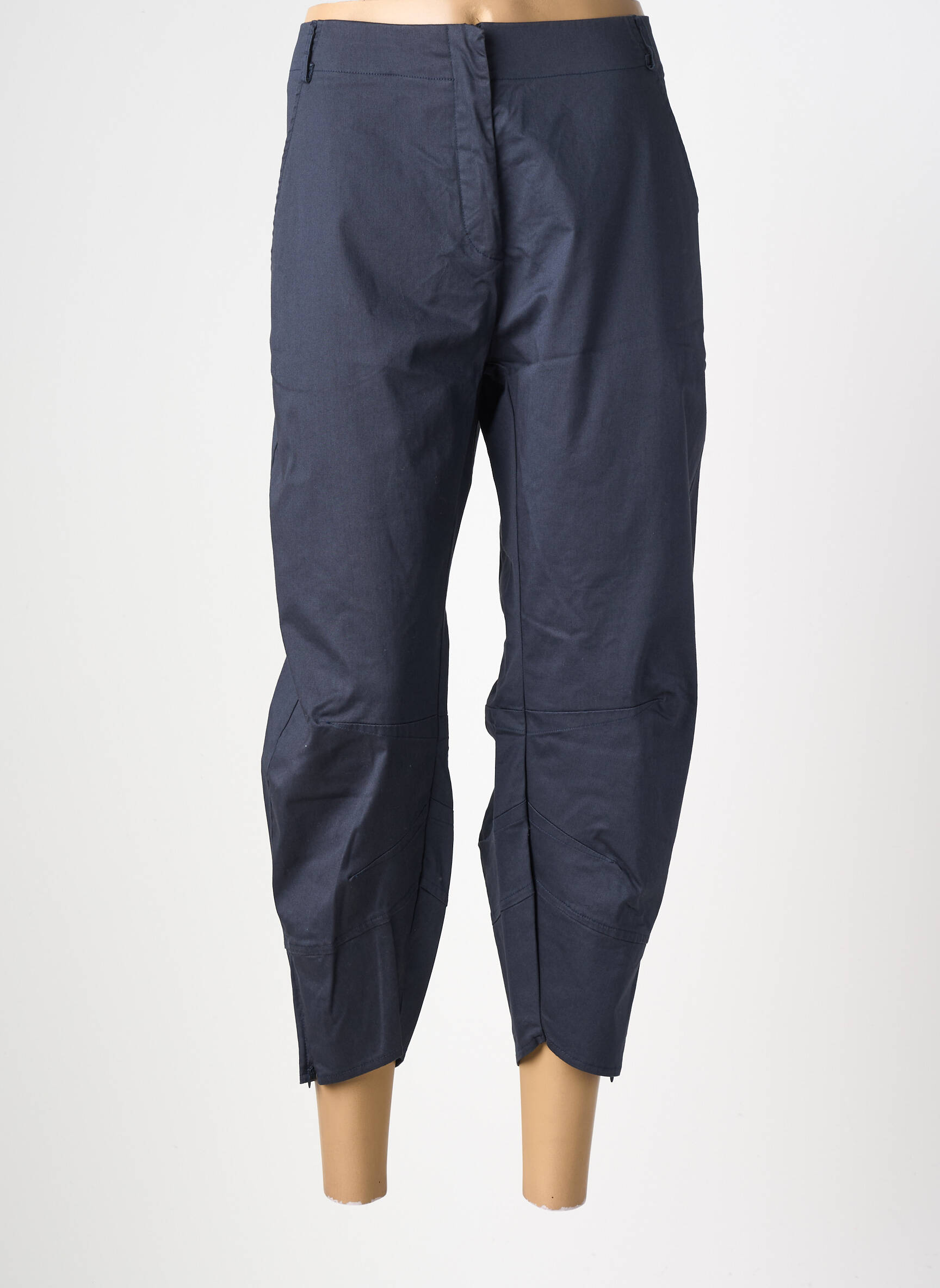Pantalon 7/8 talie înaltă talie înaltă albastru LUUKAA femeie
