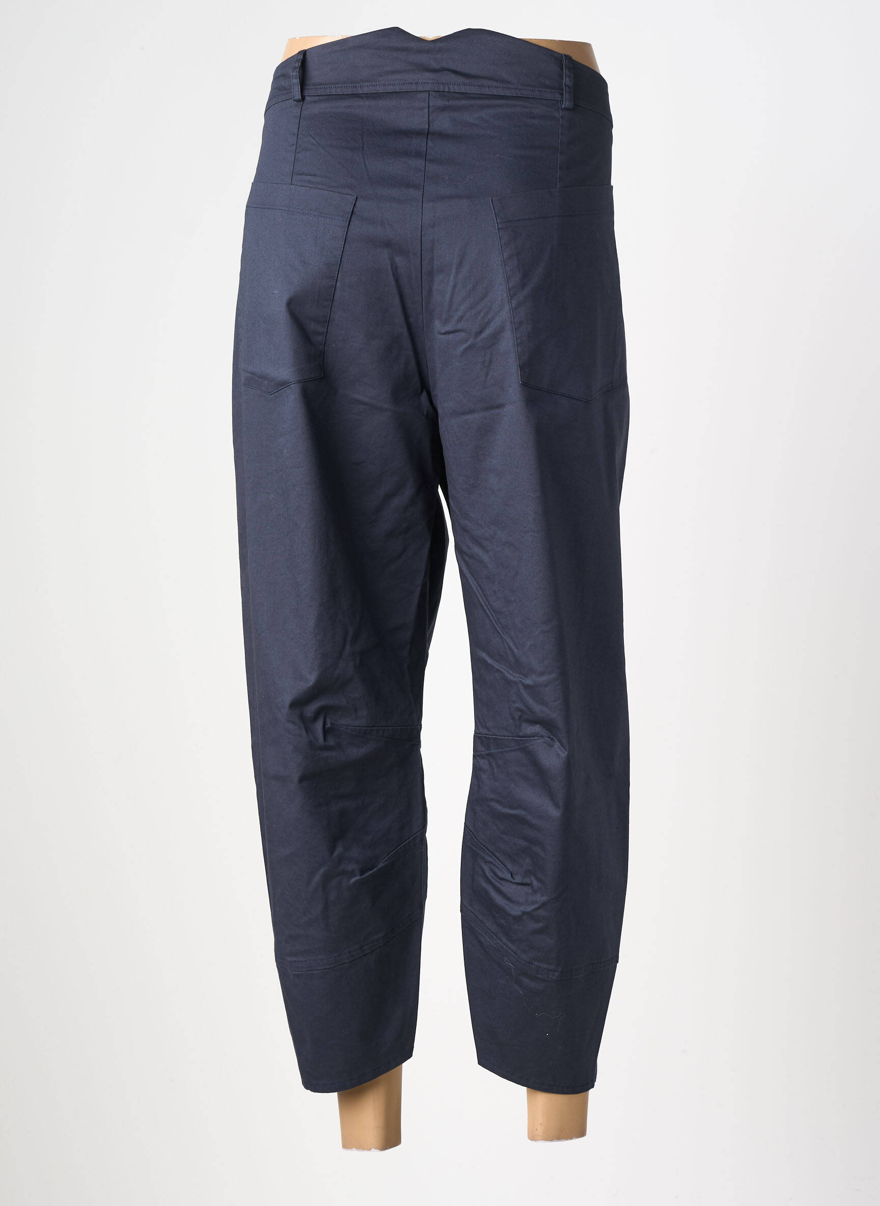 Pantalon 7/8 talie înaltă talie înaltă albastru LUUKAA femeie