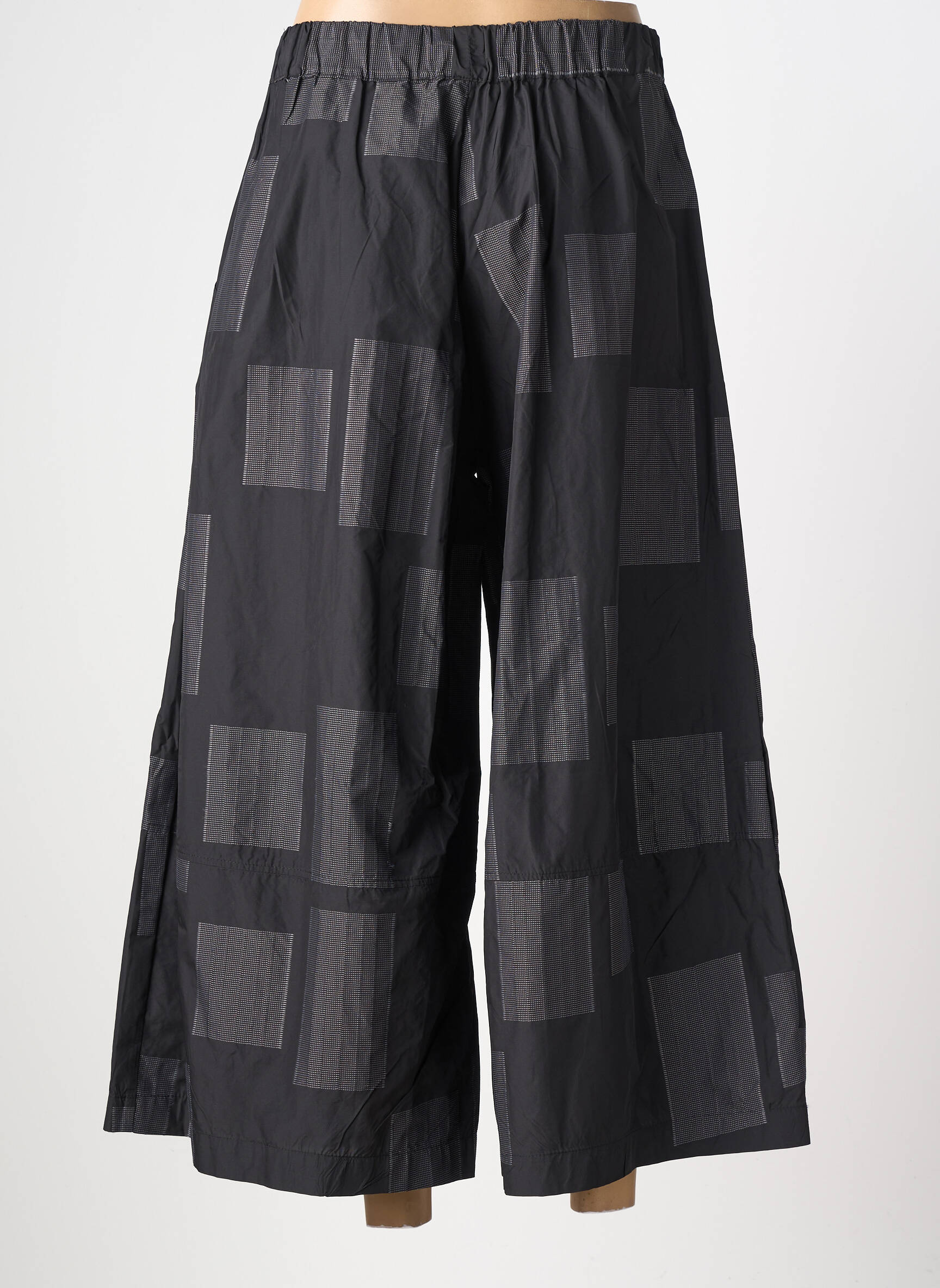 Pantalon trei sferturi elasticitate mărime normală gri URBAN BY ALEMBIKA femeie