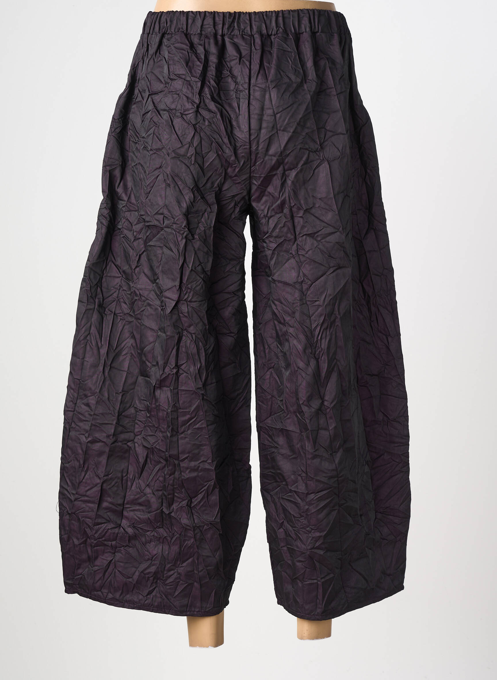 Pantalon 7/8 elasticitate mărime normală violet KOZAN femeie