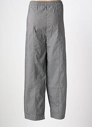 Pantalon drept închidere cu fermoar sub clapetă cu nasturi mărime normală negru MES SOEURS ET MOI femeie