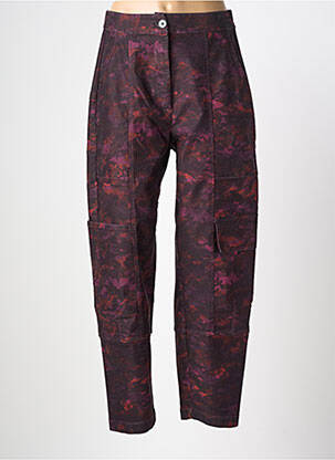 Pantalon cargo croială dreaptă mărime normală violet ALEMBIKA femeie