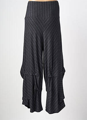 Pantalon drept elasticitate mărime normală negru KOZAN femeie