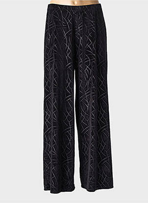 Pantalon drept elasticitate mărime normală negru KOZAN femeie