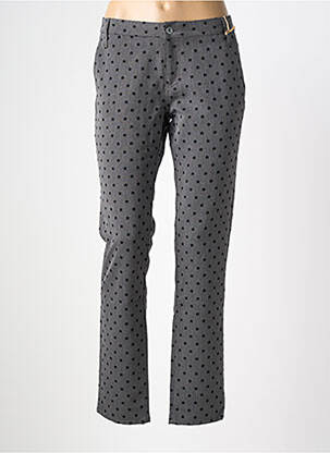 Pantalon slim mărime normală mărime normală gri PLEASE femeie
